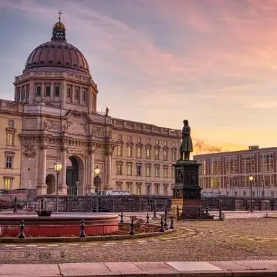 Das Berliner Schloss am Abend