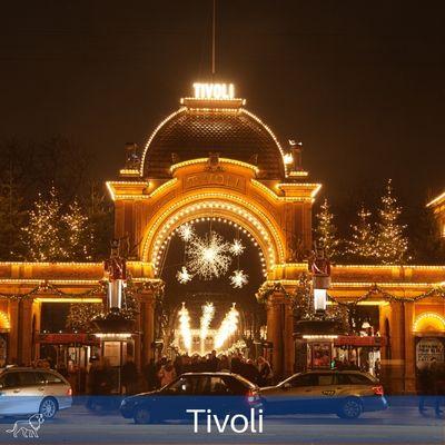 Tivoli in Kopenhagen bei Nacht entdecken