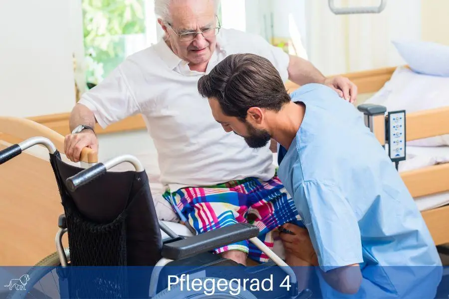 Unterstützung bei Pflegegrad 4