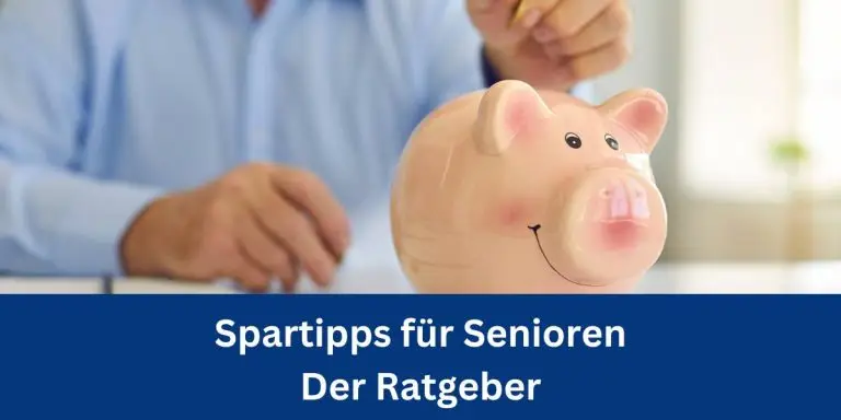 Spartipps für Senioren und Rentner